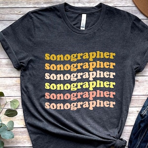 Sonographer Ultrasound Technologist Sonography Ultrasound Techs Shirt Ultrasound Tech Funny Gift Sonography Tshirt