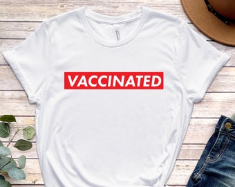 Camisa vacunada Totalmente vacunada Vacunado Me vacuné Pfizer Moderna Vacunado AF Divertido Vacunar Camisa