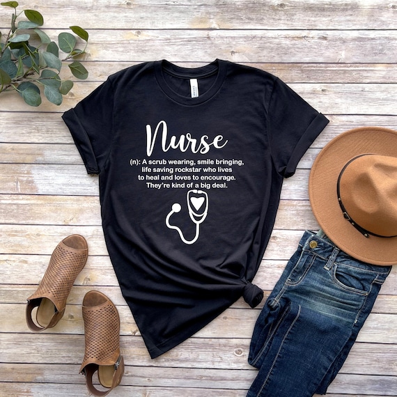 Nurse Dictionary Definition Shirt Nursing Gift Nursing School