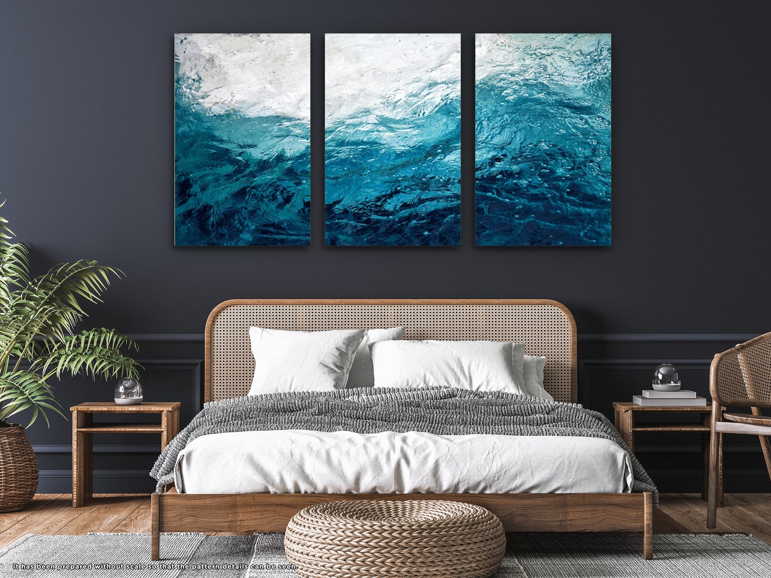 Glass Wall Art Ocean Glass Art Tempered Large Glass Wall Art Etsy