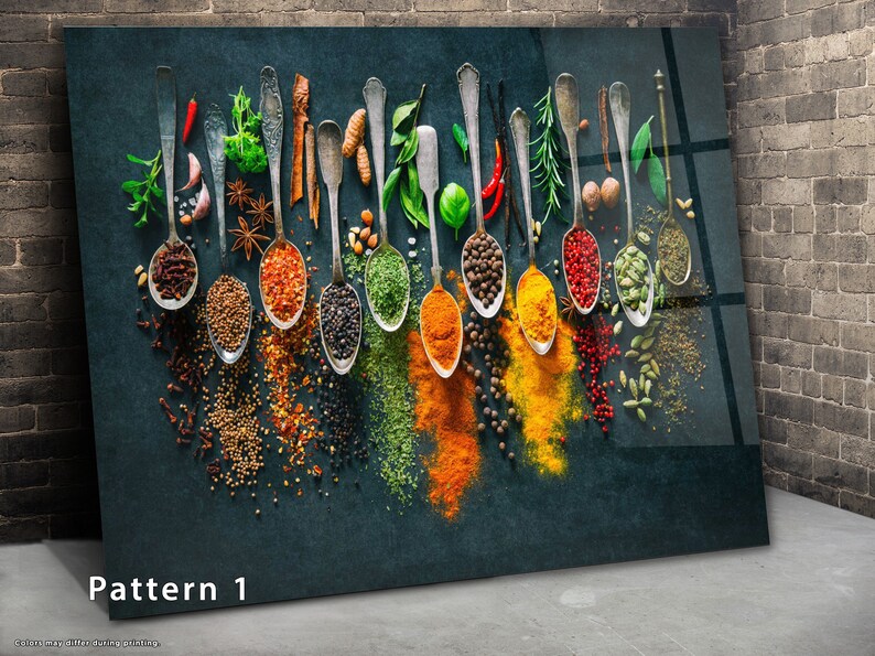 Kitchen Wall Art Herb Wall Art Kitchen Prints Kitchen Etsy