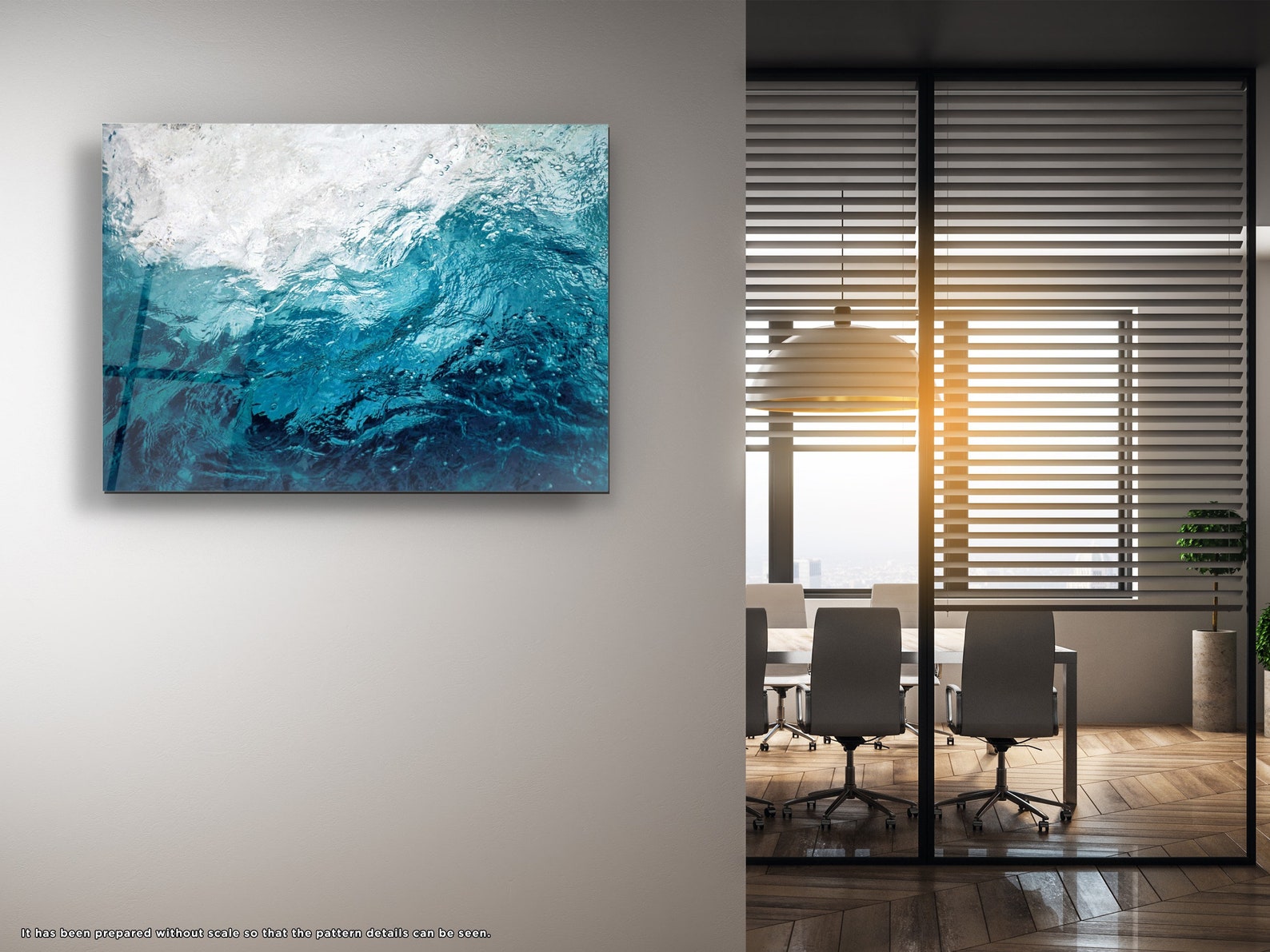 Glass Wall Art Ocean Glass Art Tempered Large Glass Wall Art Etsy