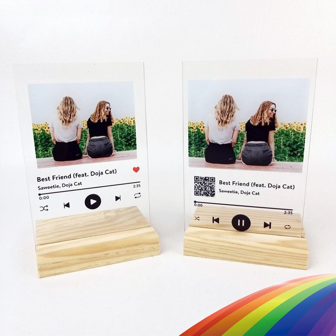 Music Plaque Album Cover Photo Frame Etsy