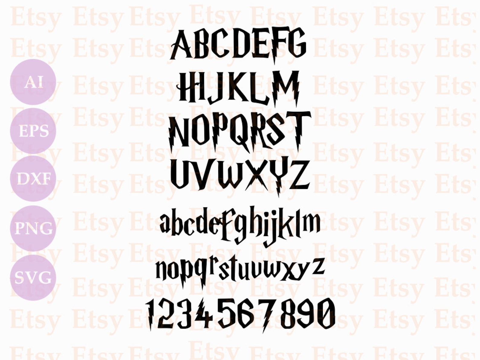 Harry potter cricut font gasenew