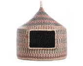Cat Bed Bolga Cat basket Teddy Nest Cat House Pet Bedding Woven Pet Bed Decorative pet Bed