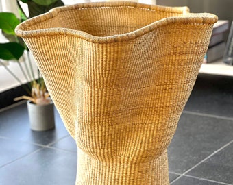 SOBA Art Basket, African basket, woven basket