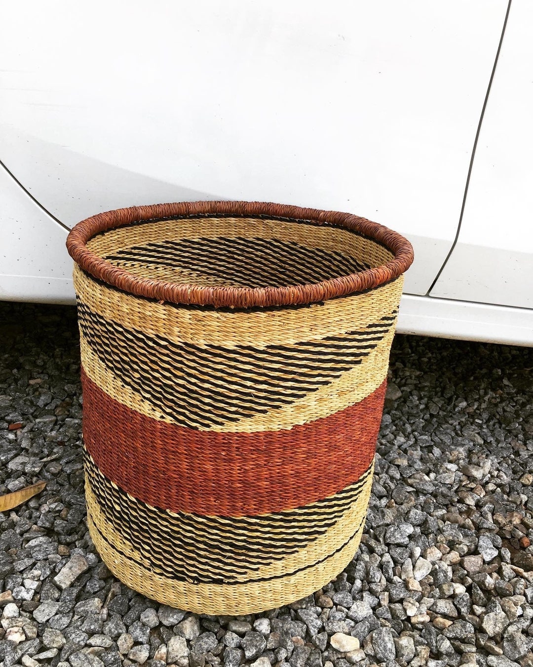 Woven Basket, Storage Basket, Plants Holder Basket, Home Decor Basket