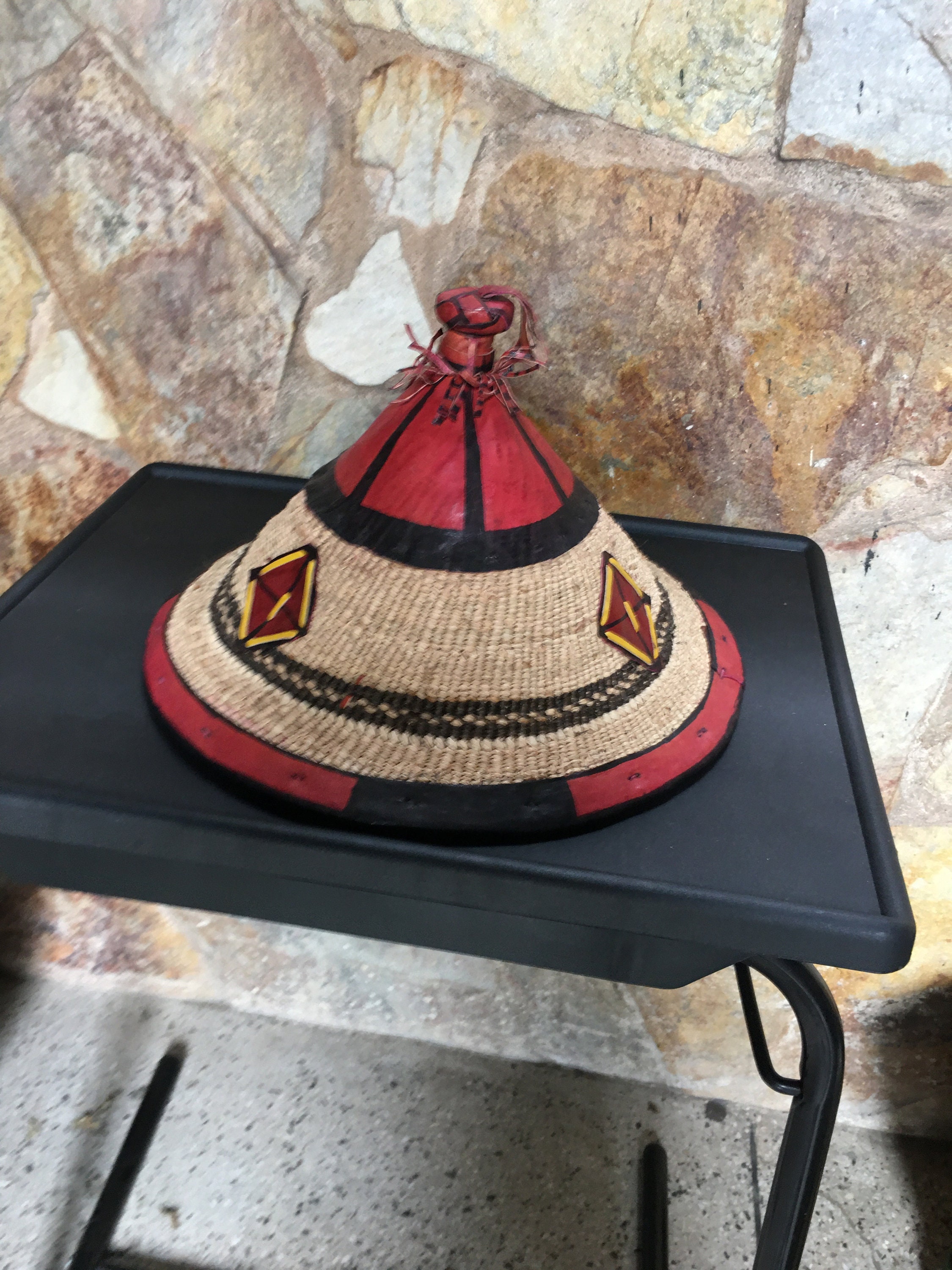 African Hat Ghana Fulani Hat African Sun Hat African Hat Etsy