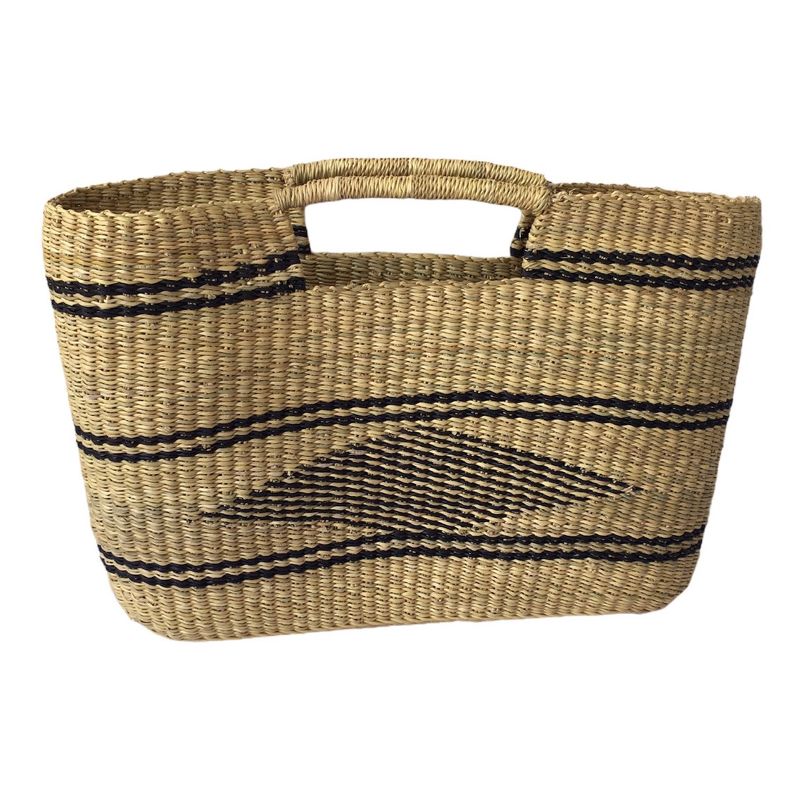 Woven Handbag African Handbag Natural Woven Bag Ladies Etsy