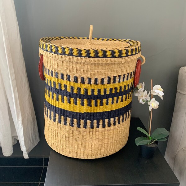 African Baskets With Lid - Etsy
