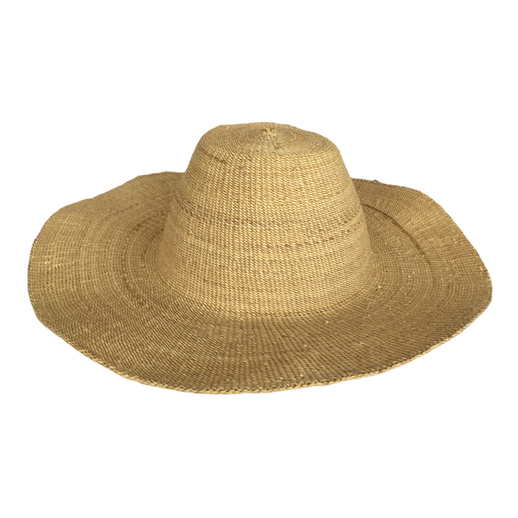 Natural woven hat, African Straw hat, African sun hat, large straw hat,  Farmers sun hat, Bolga hats