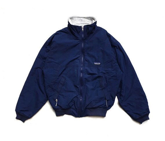 vintage Patagonia Windbreaker fleece lined jacket