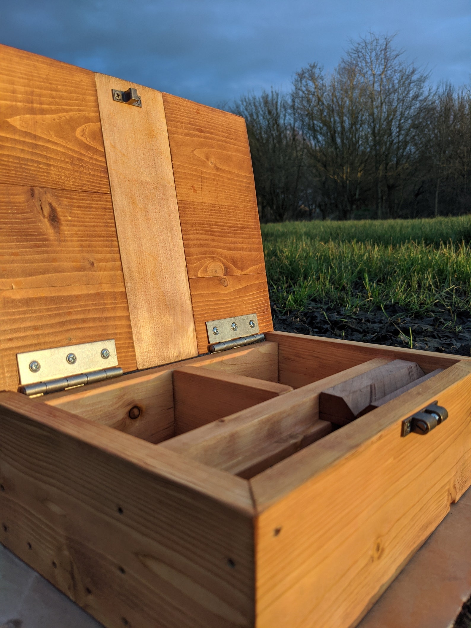 Rustic Stash Box With Roll Tray Unique Rolling Pot Stash Pot Etsy