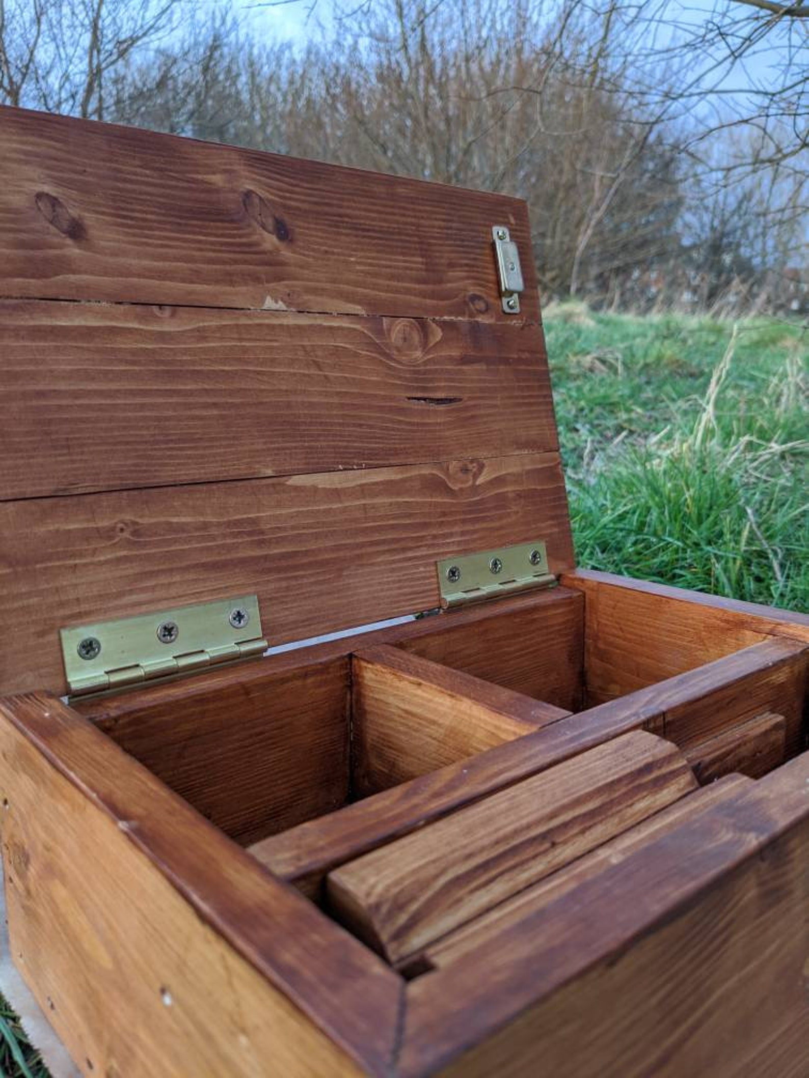 Hand Crafted Stash Box, Unique Handmade Rolling Pot / Stash Box for