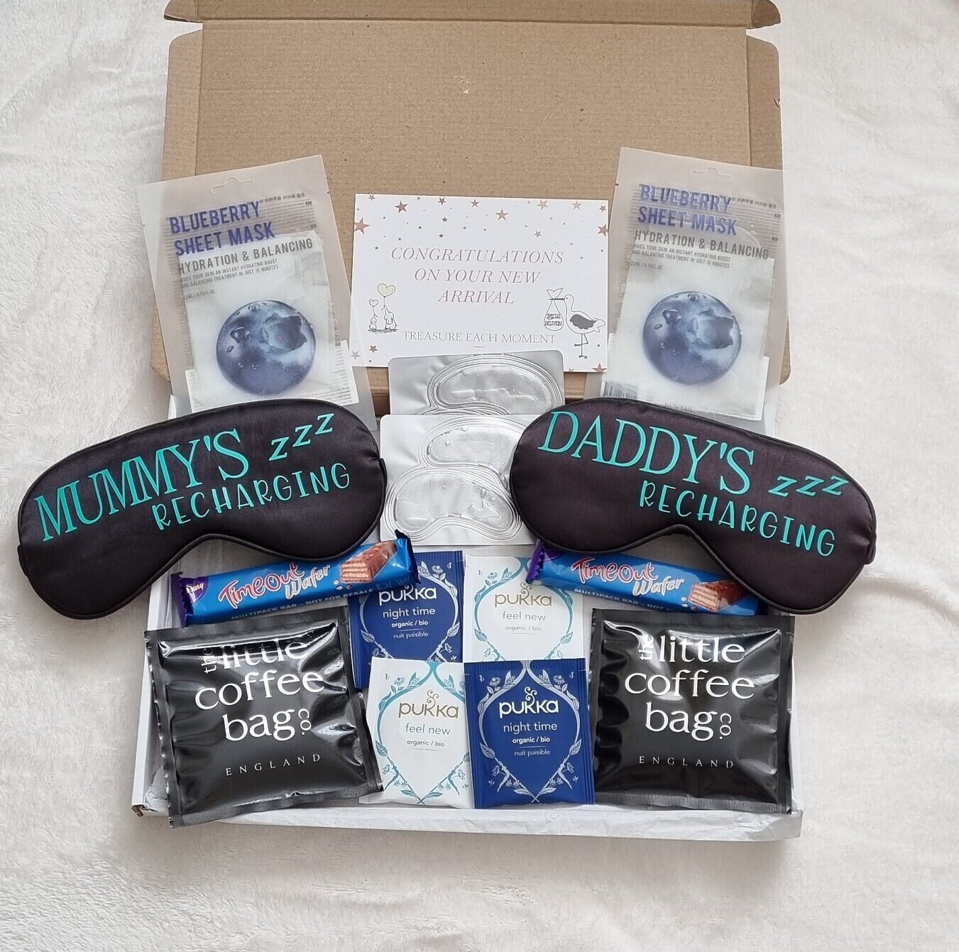 New Parents Gift Treat Box for New Mum & Dad New Mum and Dad Gift