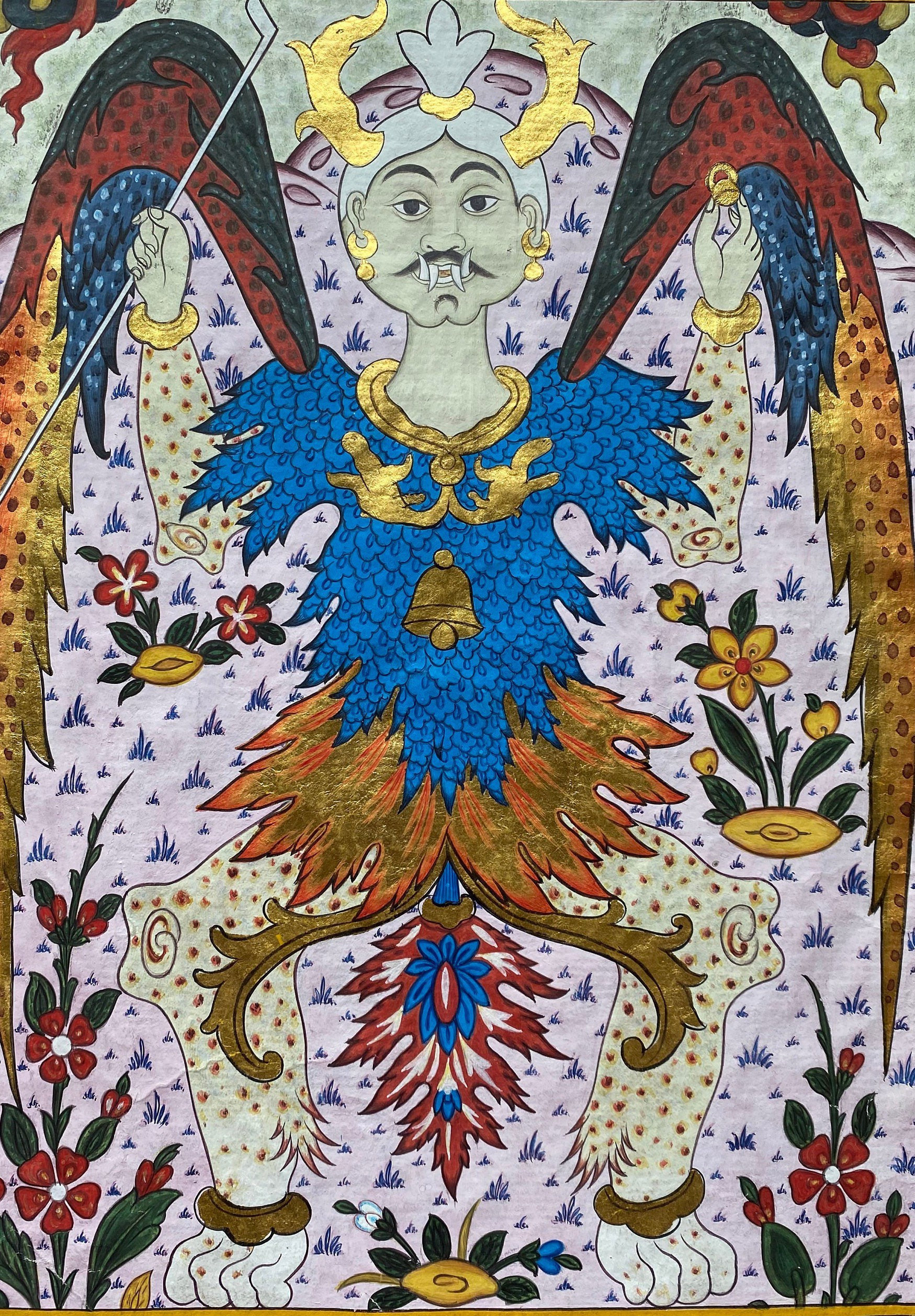 Handmade Ottoman Miniature Painting / Antichrist(deccal) - Etsy
