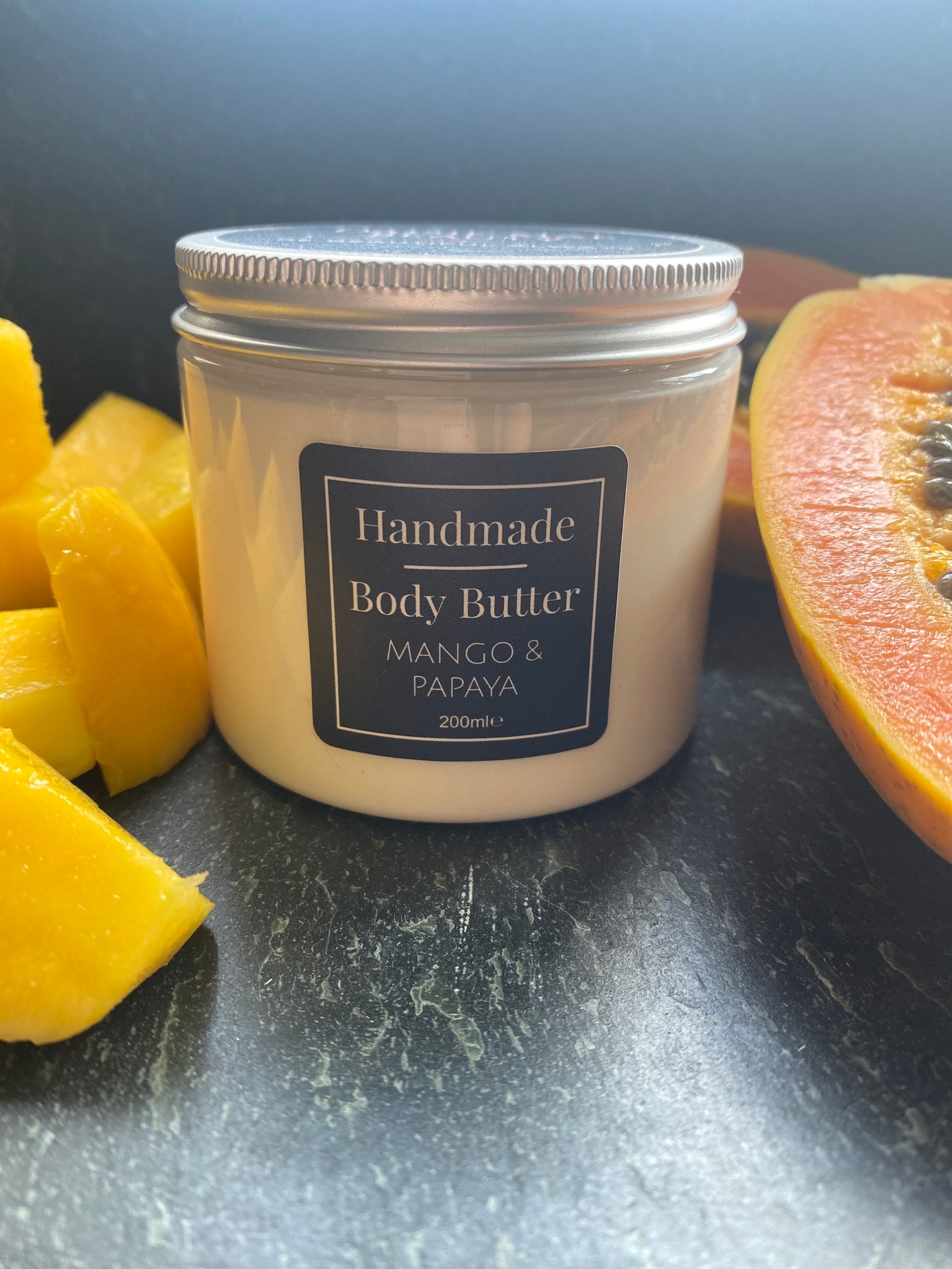 Handmade Shea & Cocoa Butter Mango and Papaya Body Butter Etsy