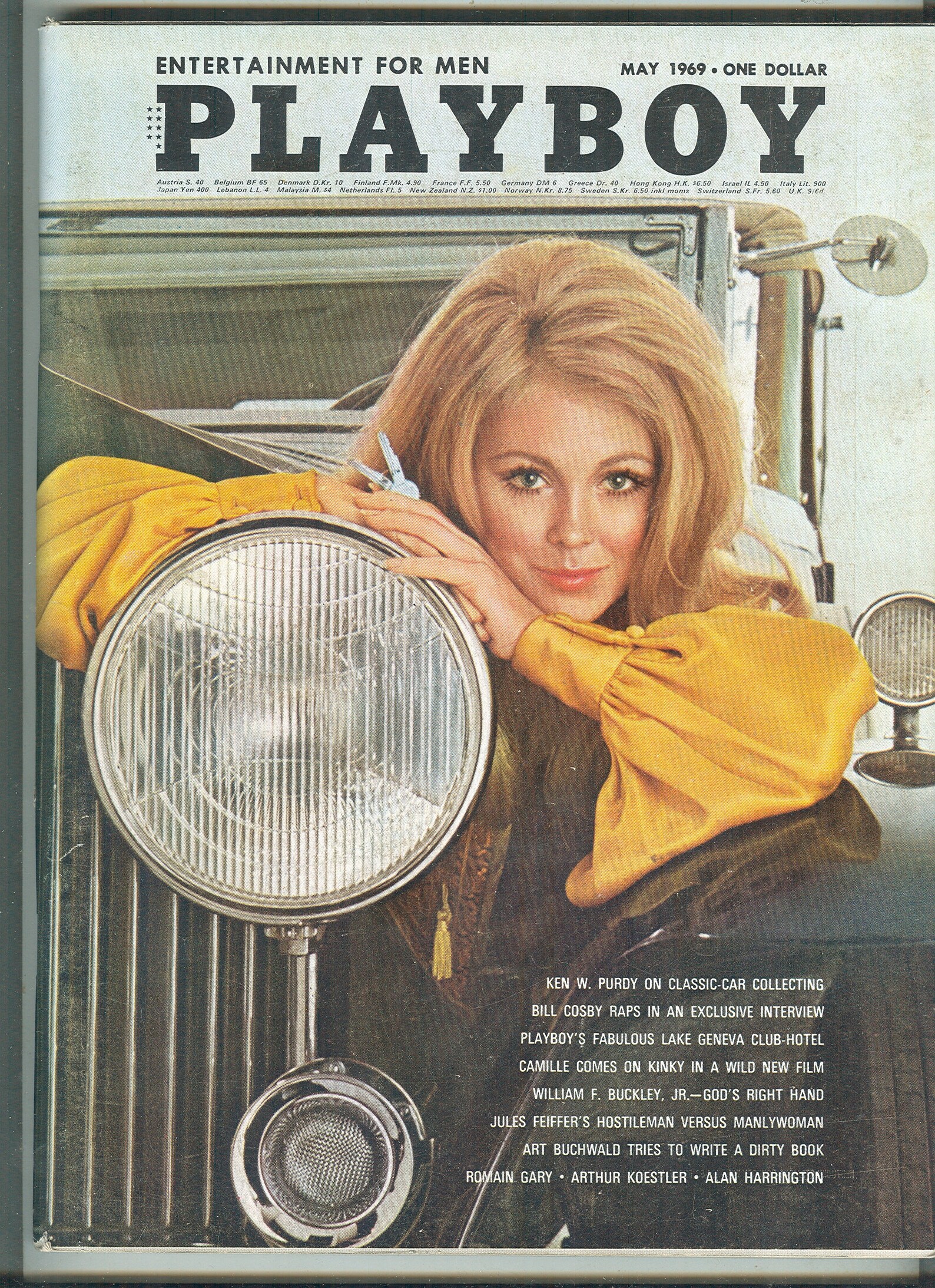 Playboy 1969 MAY Vintage glamour model man cave bunny clubs image 0.