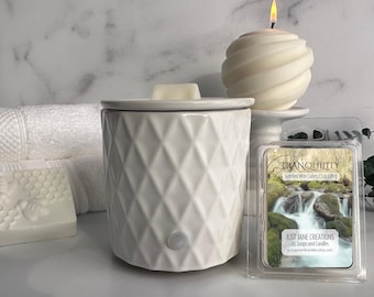 Wax Melt Gift Set - Ceramic Electric Warmer + Hand-Poured Soy Melts