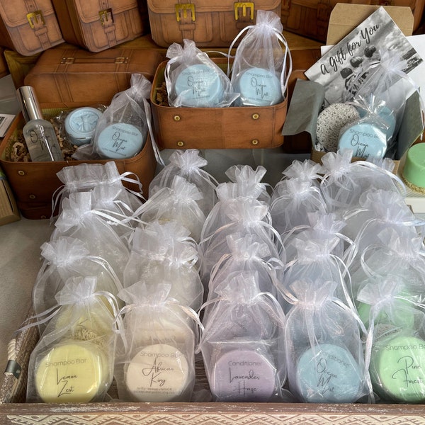 Shampoo Conditioner Bars; Travel Gift Sets