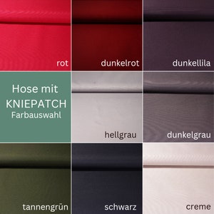 Kinderhose mit verstärktem Knie// Größe & Farbe individualisierbar Bild 9