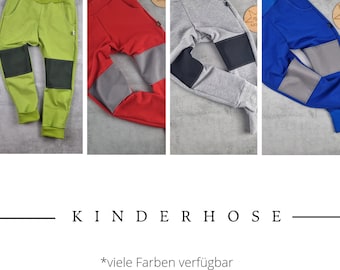 Kinderhose mit verstärktem Knie// Größe & Farbe individualisierbar