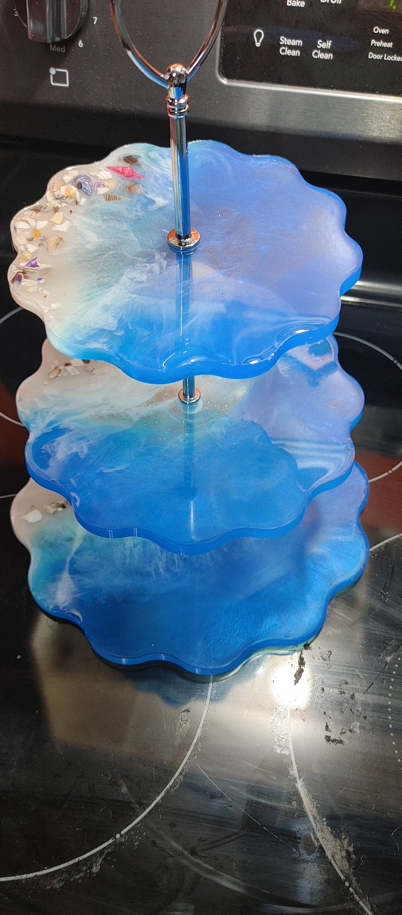 Resin 3 tier cake stand Etsy