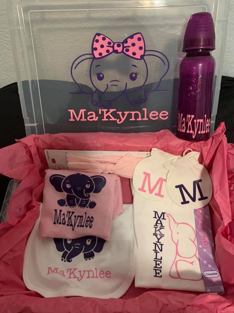 Baby Girl Baby Box Etsy