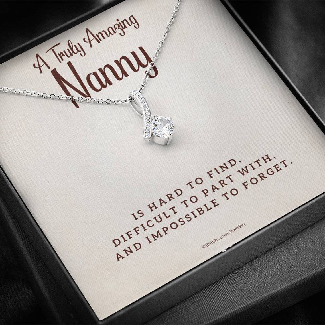 Nanny Gift Gift for Nanny Necklace Nanny Appreciation Gift Etsy