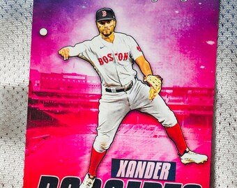 XANDER BOGAERTS Boston Red Sox SP Custom Novelty Baseball Card /10 2021