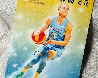 Allie Quigley - WNBA- Star Power - Custom Novelty Basketball Card - SSP /10