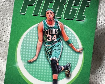 PAUL PIERCE - Boston Celtics - Project75 NBA75 Custom Novelty Art Card