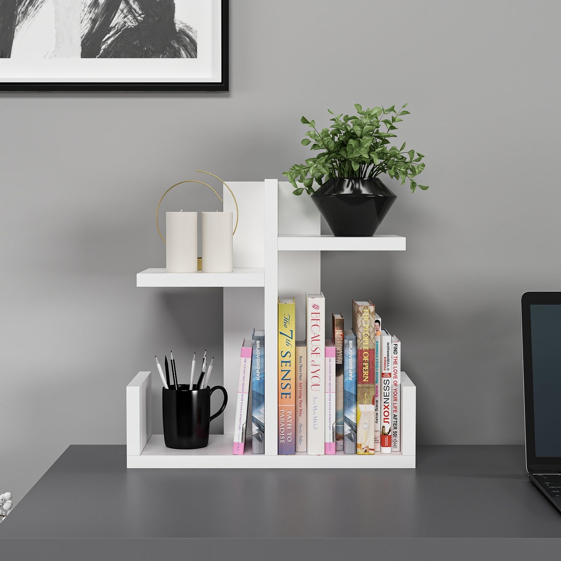 Cory Tabletop Shelf & Organizer Etsy