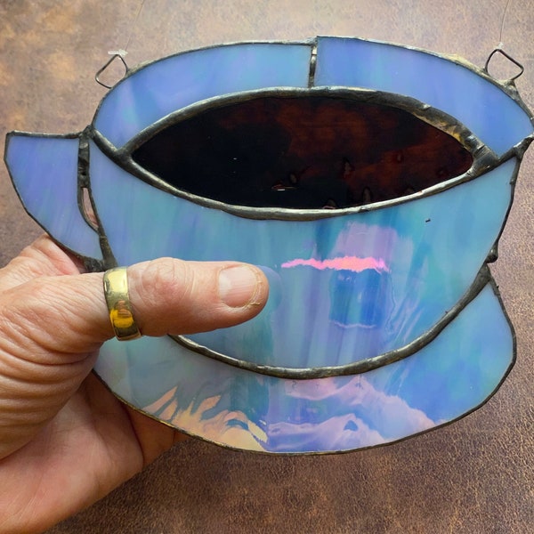 Stained Glass Coffee Etsy