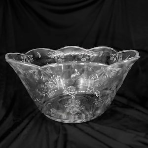 Anchor Hocking Savannah Punch Bowl - Etsy