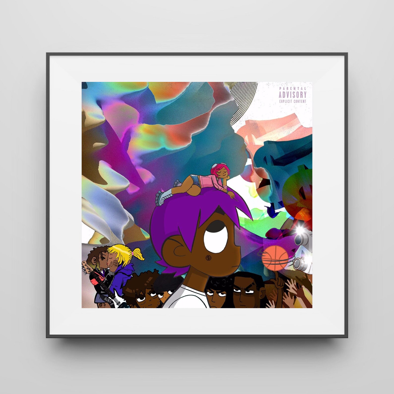 Lil Uzi Vert Lil Uzi Vert. Vs. The World Album Cover Poster Etsy