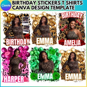 05 Birthday Bucket Stickers Styrofoam Cup Editable Template, Birthday Bucket Styrofoam Cup Design, Cup Sticker Template, Customize Party Cup