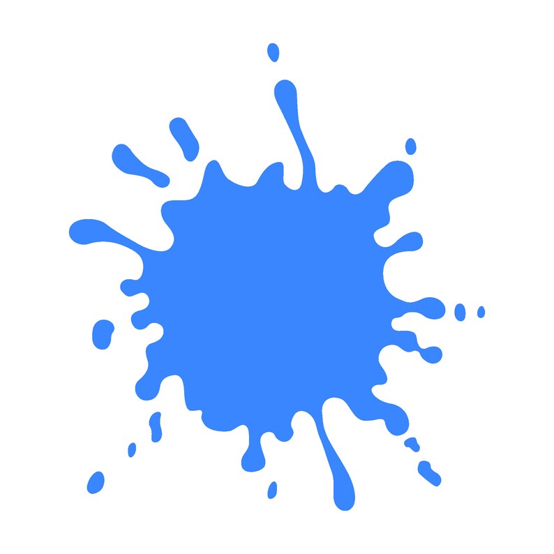 Paint Splatter Svg Paint Splats Svg Paint Svg Splash Svg Etsy