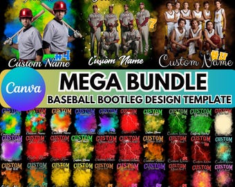 Baseball Canva Editable Canva Template, Player Picture Baseball Personalized  Designs Baseball Rap Tee PNG Shirt, Bootleg Baseball T Shirt