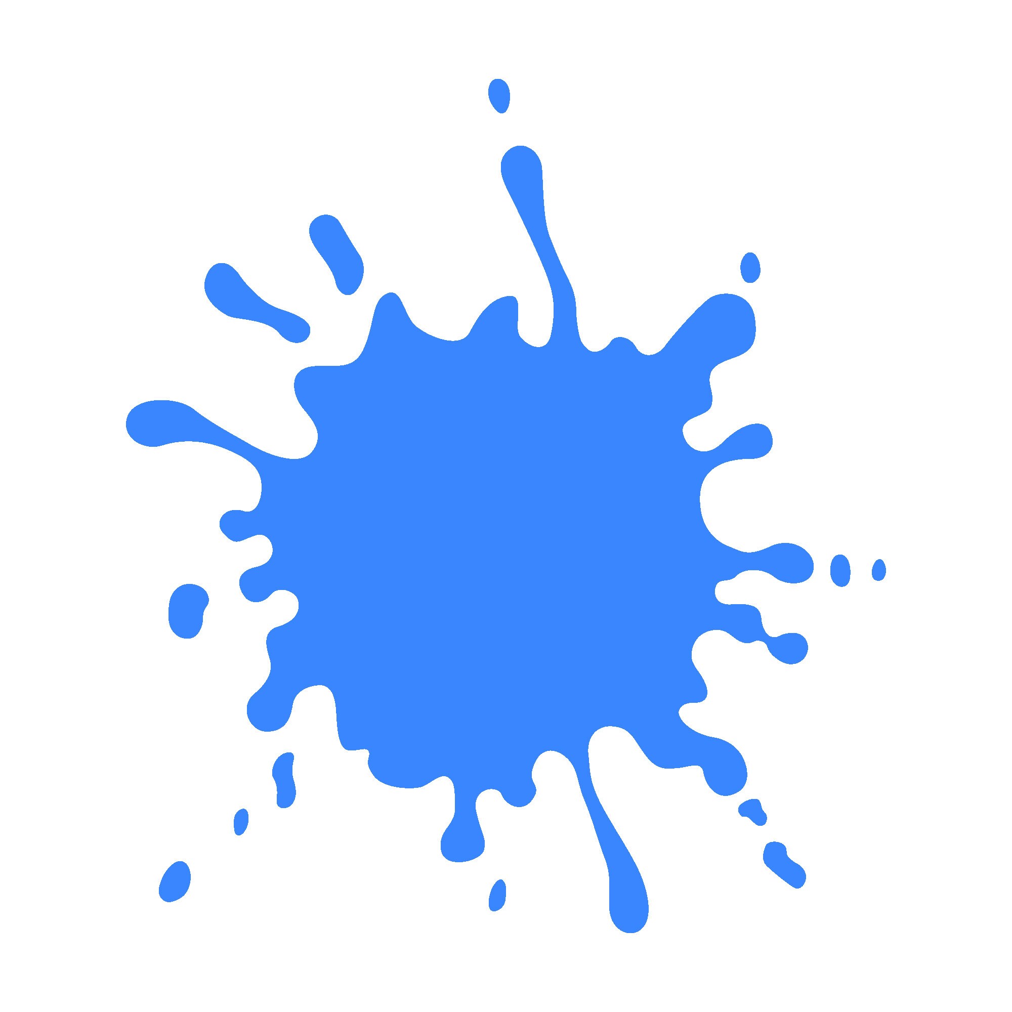 Paint Splatter Svg Paint Splats Svg Paint Svg Splash Svg Etsy Ireland