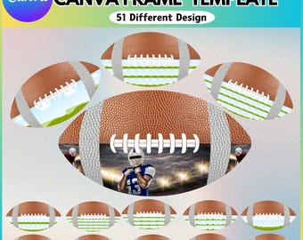 Fußball Canva bearbeitbare Vorlage, rötliche Fotocollage Canva Vorlage, benutzerdefinierte Fußballvorlage, Canva Ziehen und Ablegen, digitaler Download