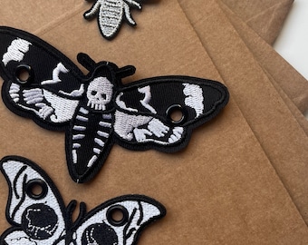 Roller Skates Black and White Gothic Moth Butterfly Bee Lace Accessories