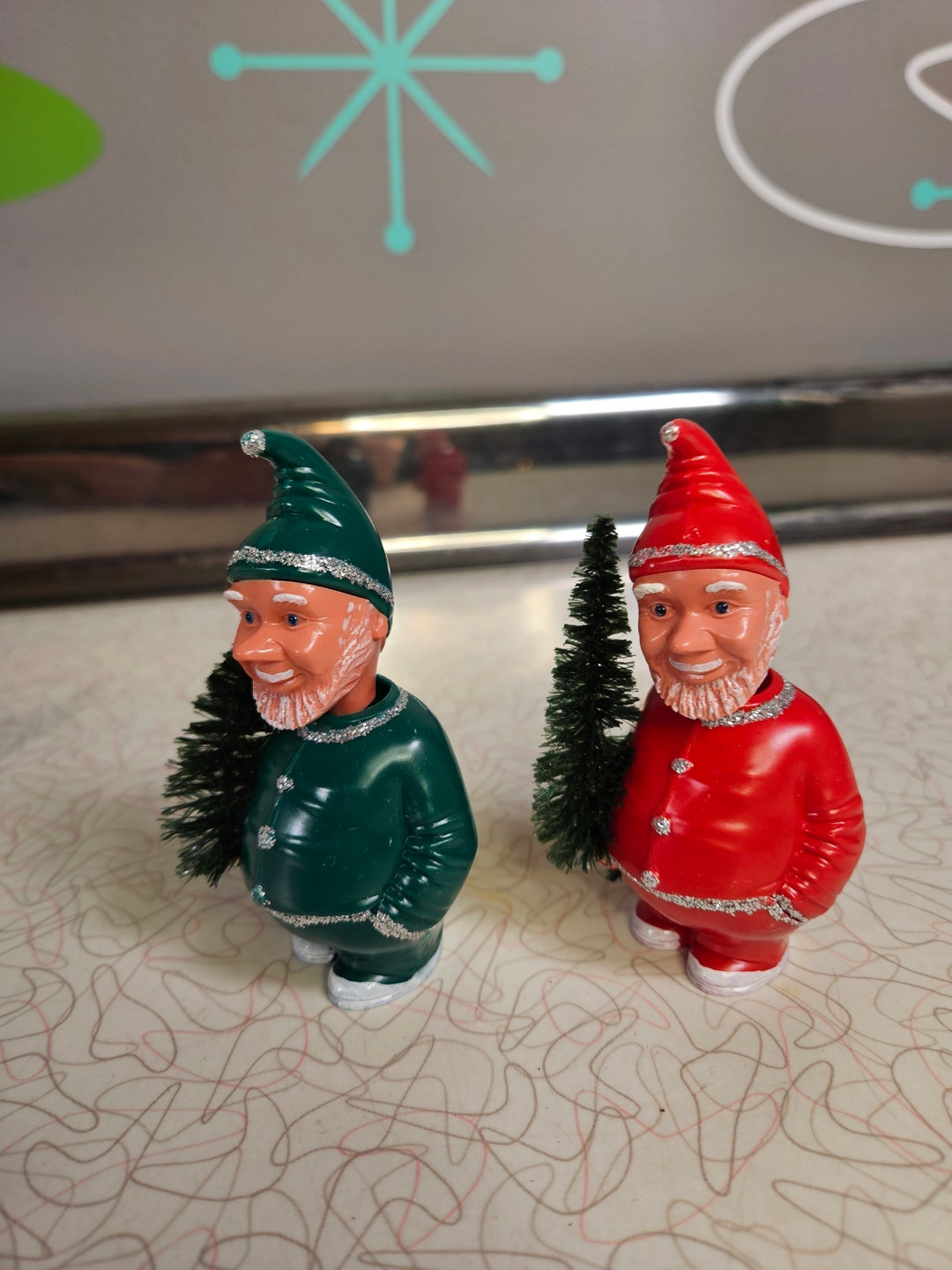 1930s Vintage Breba Germany Hard Plastic Bobbing Head, Nodder, Elf