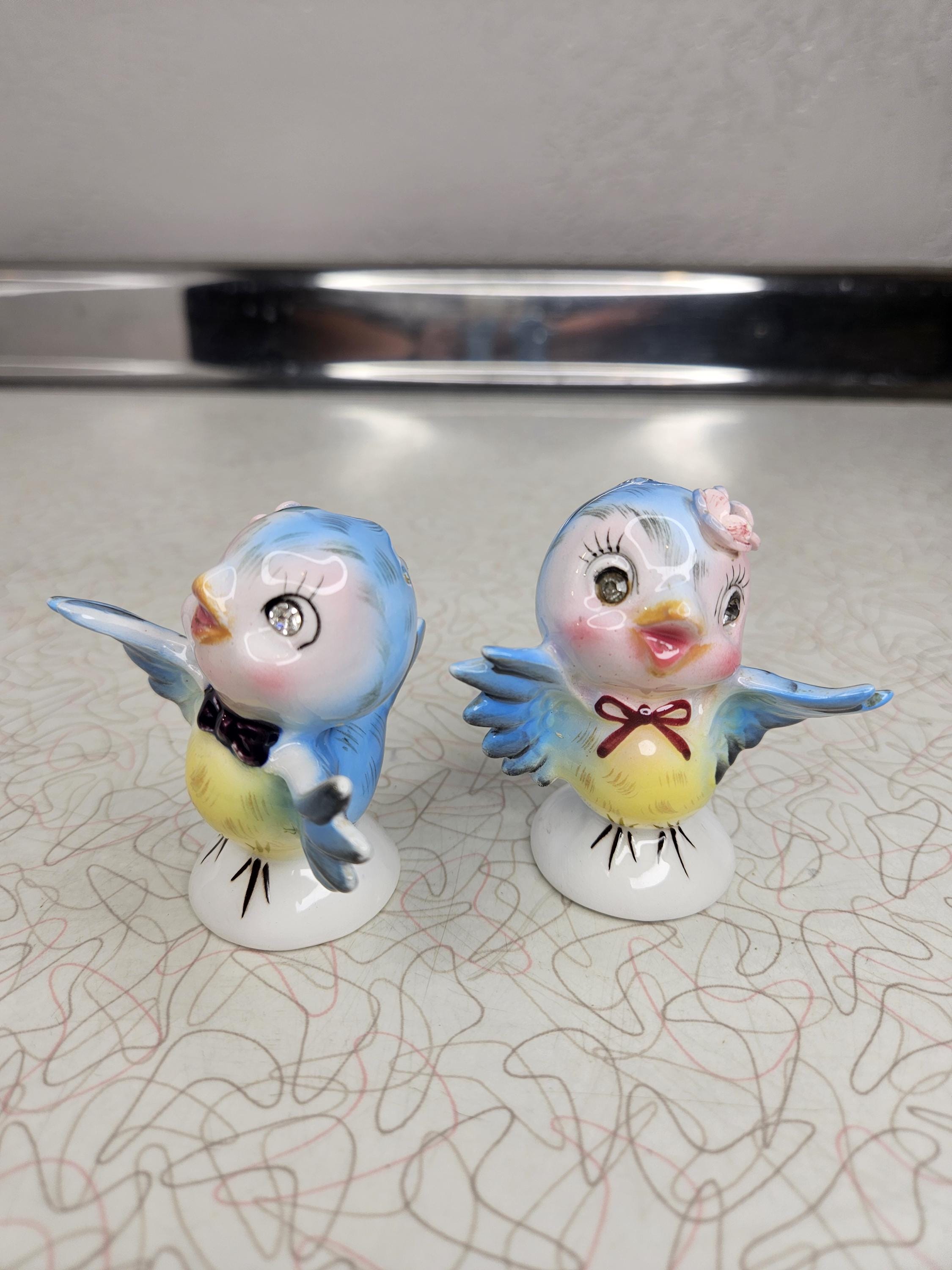 Lefton Bluebird Salt - Etsy Lefton Bluebird Salt - Etsy