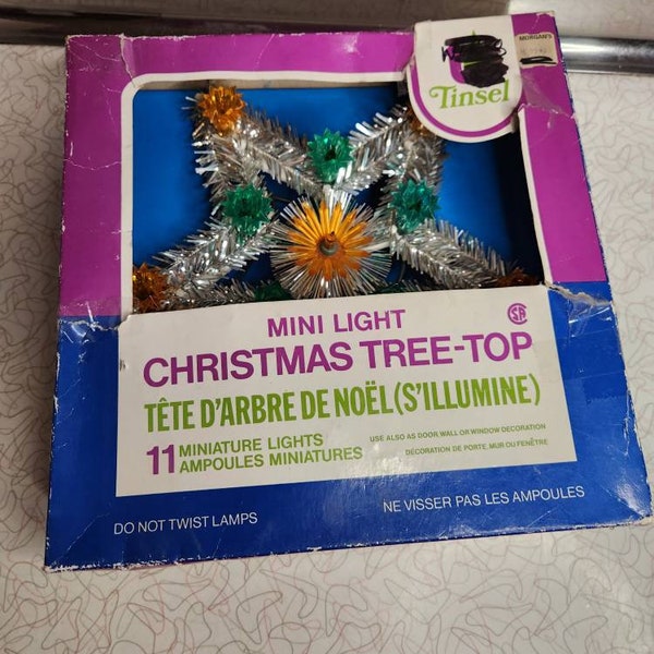 Plug in Tree Topper Etsy