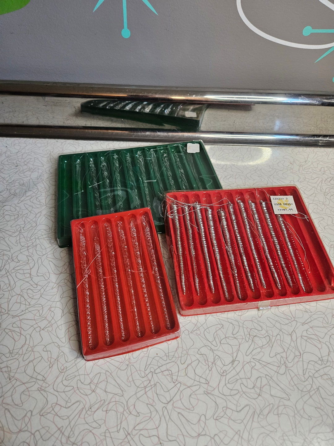 Vintage Glass and Metal Icicles Hudson Bay Christmas Tree Etsy