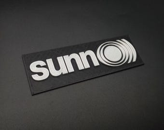 Sunn logo 3D silver or gold