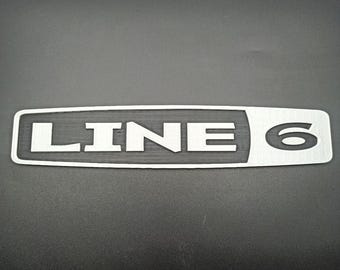 3D Line 6 Logo Gold or Silver