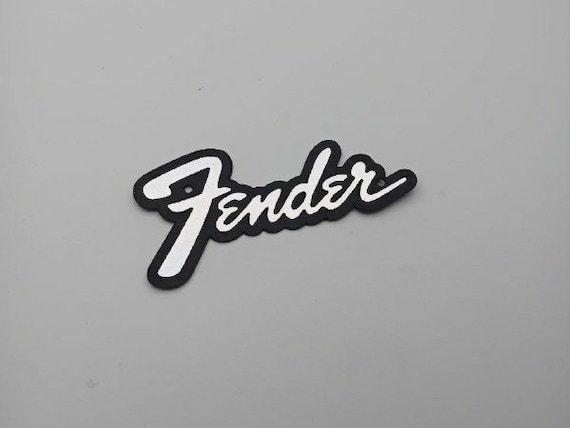 Fender Logo 110mm = 4.3