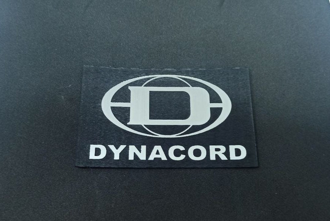 DYNACORD Silver Logo 90mm = 3.5inch - Etsy
